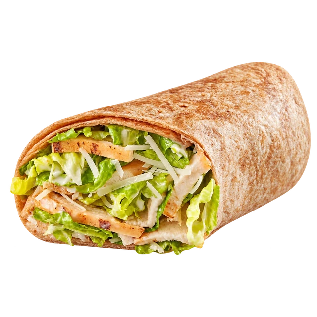Grilled Chicken Caesar Wrap (Choose 2 Portion)