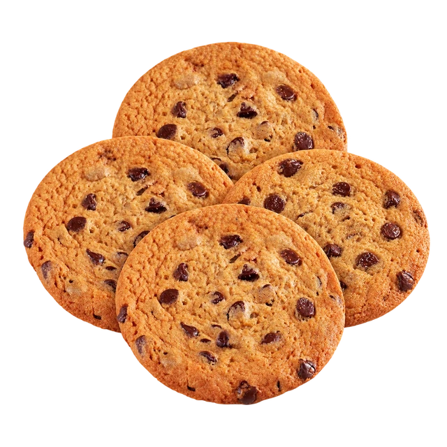 4 Chocolate Chip Cookies