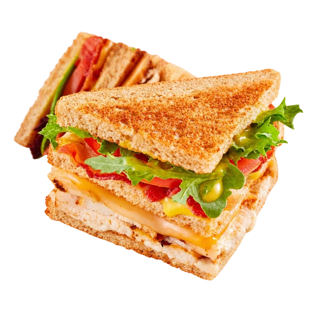 Grilled Chicken Club (Choose 2 Portion)