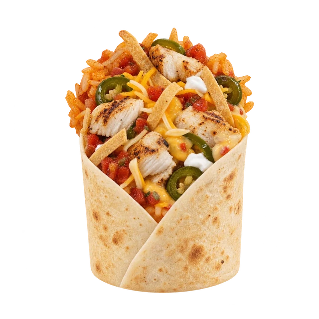Nacho Burrito - Grilled Wahoo