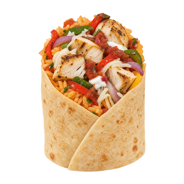 Burrito Ultimo - Grilled Wahoo