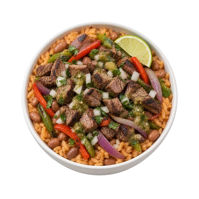 Baja Bowl - Steak & Pinto Beans