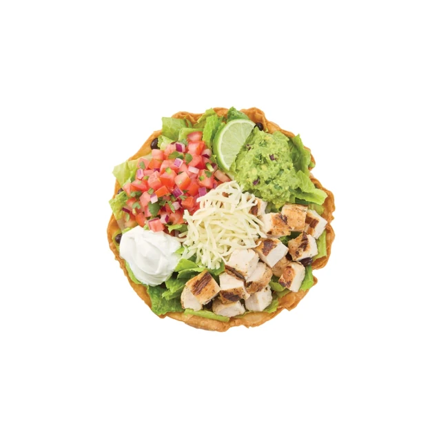 Tostada Salad - Impossible & Black Beans