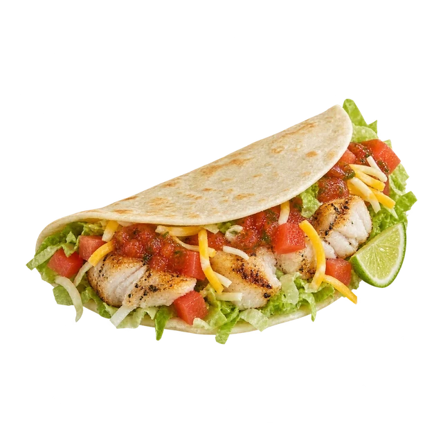 Americano Taco - Grilled Wahoo