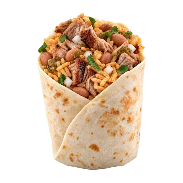 Burrito Mexicano - Carnitas & Pinto Beans