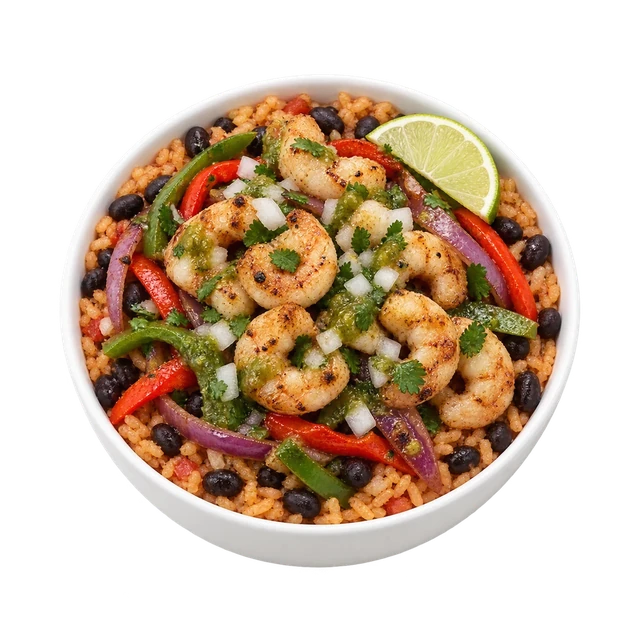 Baja Bowl - Shrimp & Black Beans