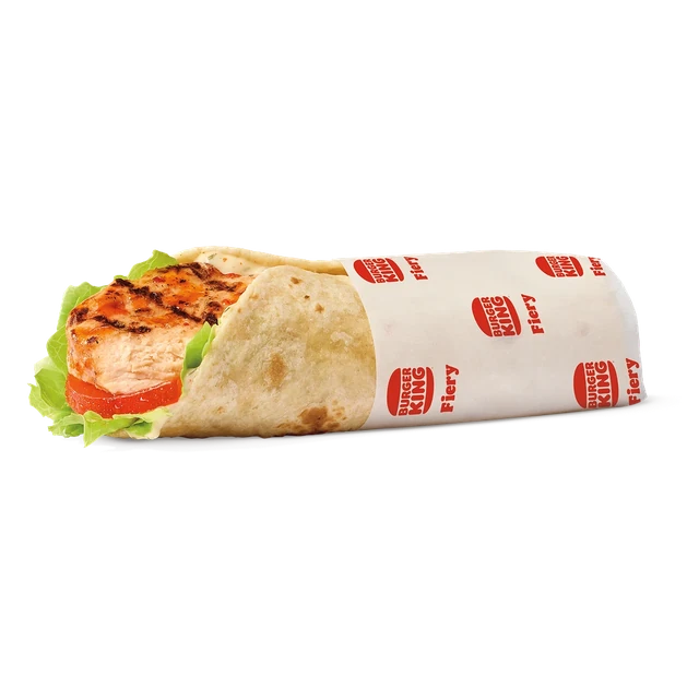 Spicy Flame-Grilled Chicken Wrap
