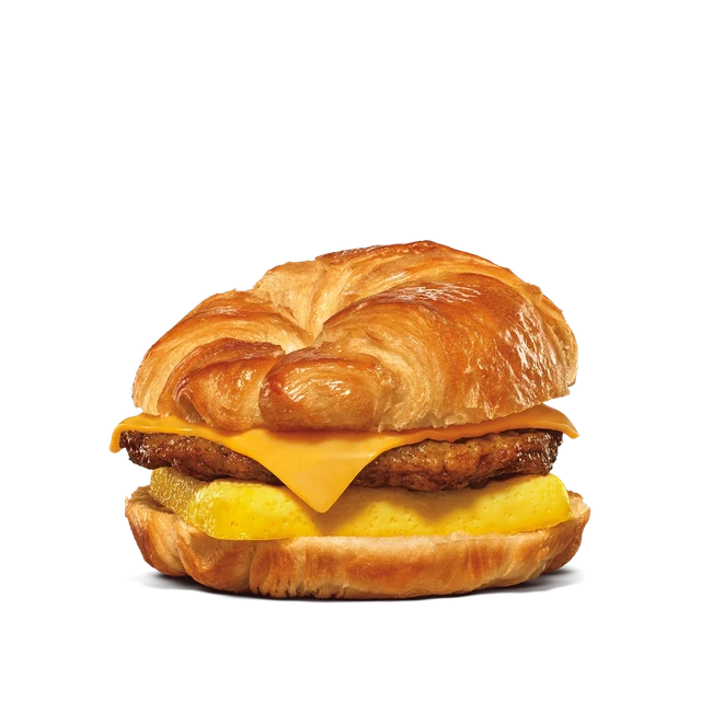 Sausage, Egg, & Cheese Croissan'wich