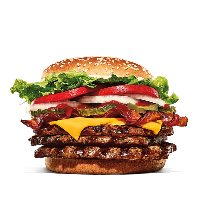 Triple Whopper with Bacon & Cheese