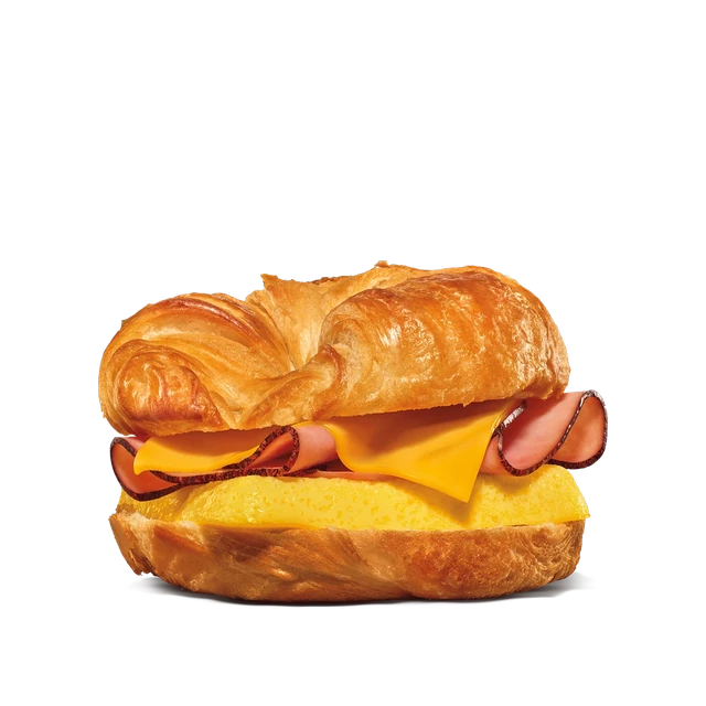 Ham, Egg, & Cheese Croissan'wich