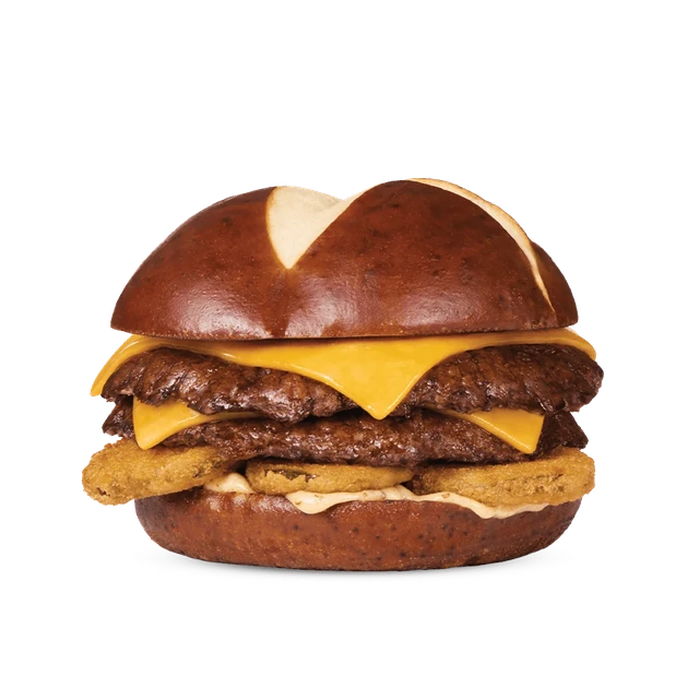 Fried Pickle Pub Burger, Triple