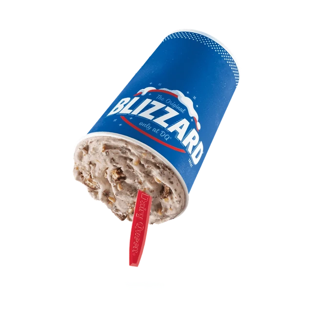 Caramel DRUMSTICK ® with Peanuts Blizzard ® Treat - Small