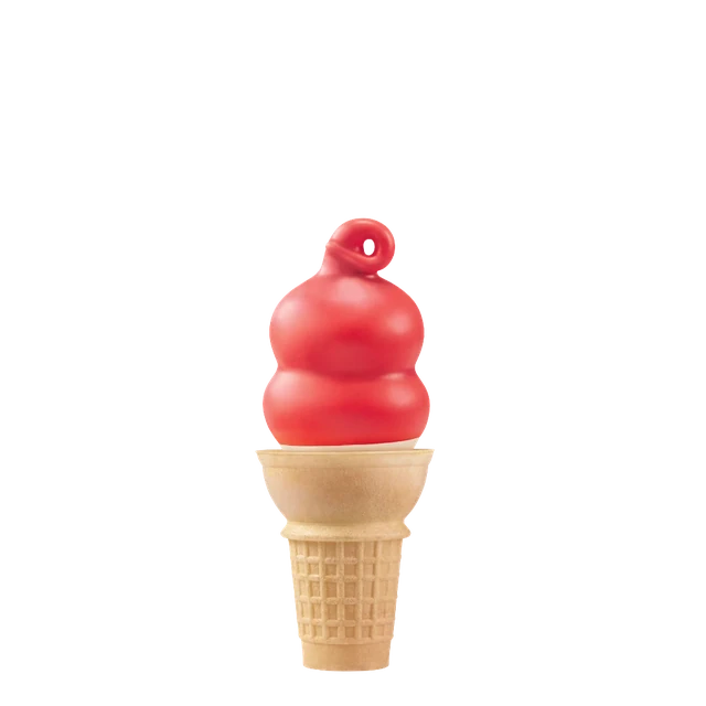 Cherry Dipped Cone - Medium