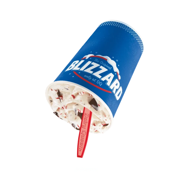 Candy Cane Chill Blizzard ® Treat - medium