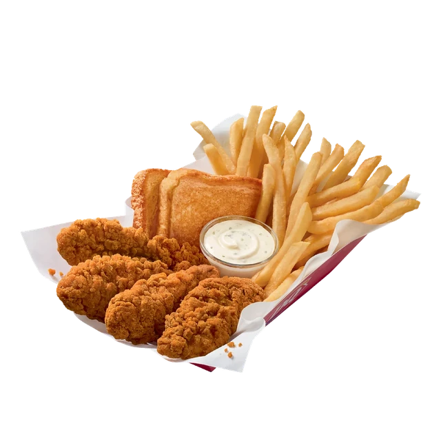 FlameThrower ® Chicken Strip Basket - 4 Piece Basket