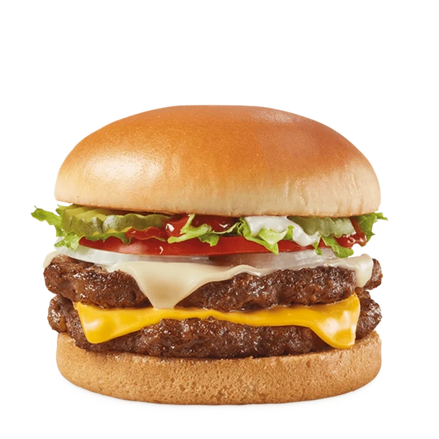 Cheese Deluxe Signature Stackburgers TM - Double