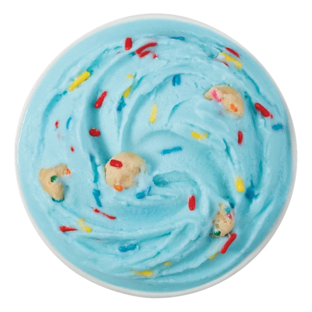 Superman Cake Batter Cookie Dough Blizzard ® Treat - Medium