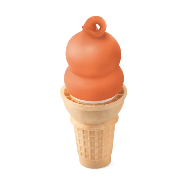 Dreamsicle Dipped Cone - medium