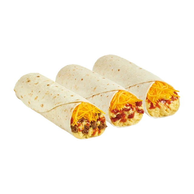 Breakfast Burrito (Egg & Cheese, Crispy Bacon or Freshly Grilled Carne Asada Steak)