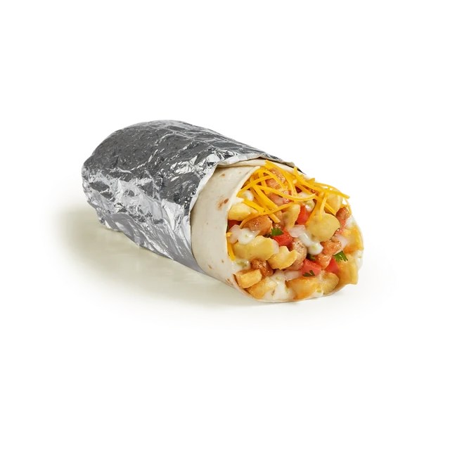 Epic Grilled Chicken Loaded Queso Burrito