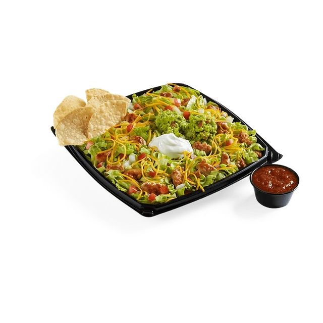 Grilled Chicken Taco Salad With Fresh Guac