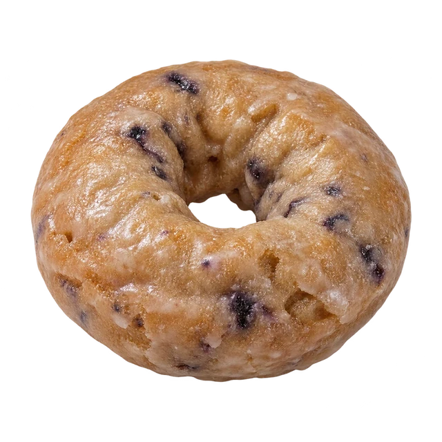 Glazed Blueberry Donut