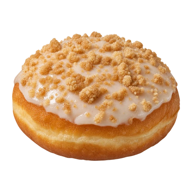 Apple Streusel Donut
