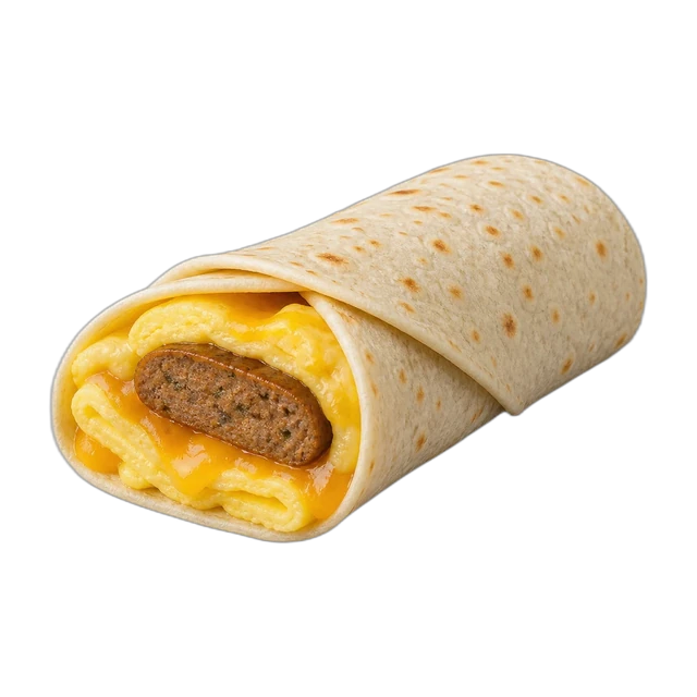 Kosher Veggie Sausage Wake-Up Wrap