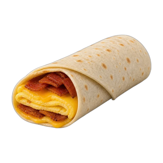 Kosher Veggie Bacon Wake-Up Wrap