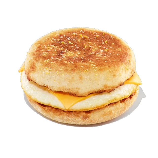 Egg and Cheese on English Muffin