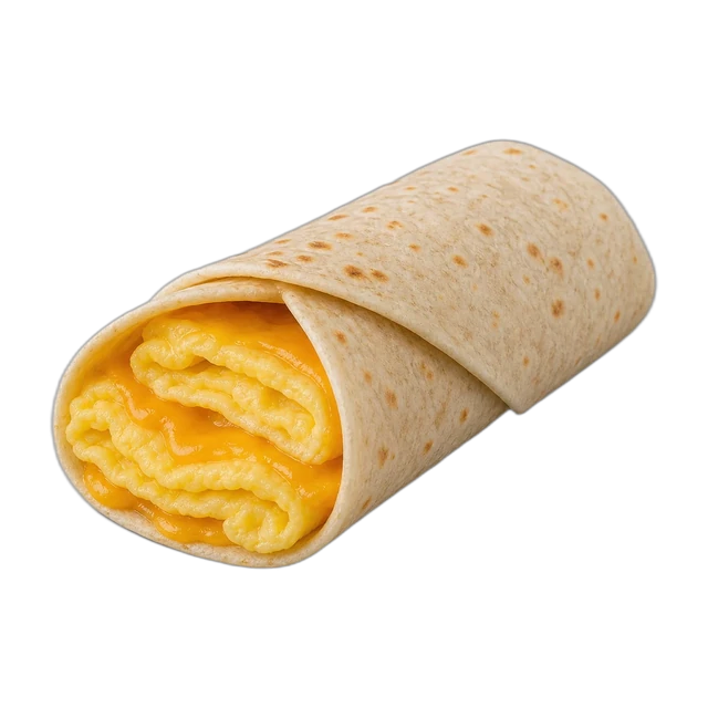Kosher Egg and Cheese Wake Up Wrap