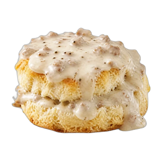 Buttermilk Biscuit with Country Gravy