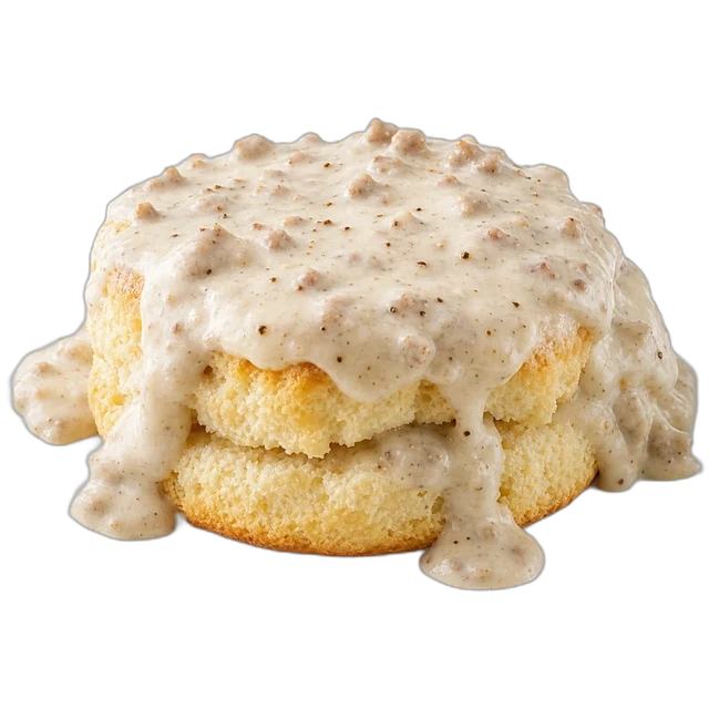 Buttermilk Biscuit with Sausage Gravy