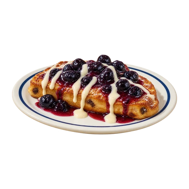 Blueberry Vanilla Stuffed French Toast