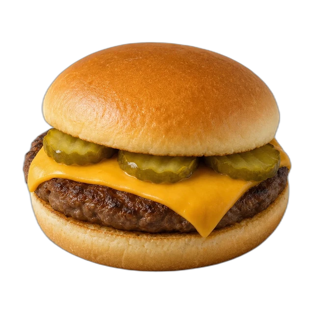 All-Natural Black Angus Jr. Cheeseburger