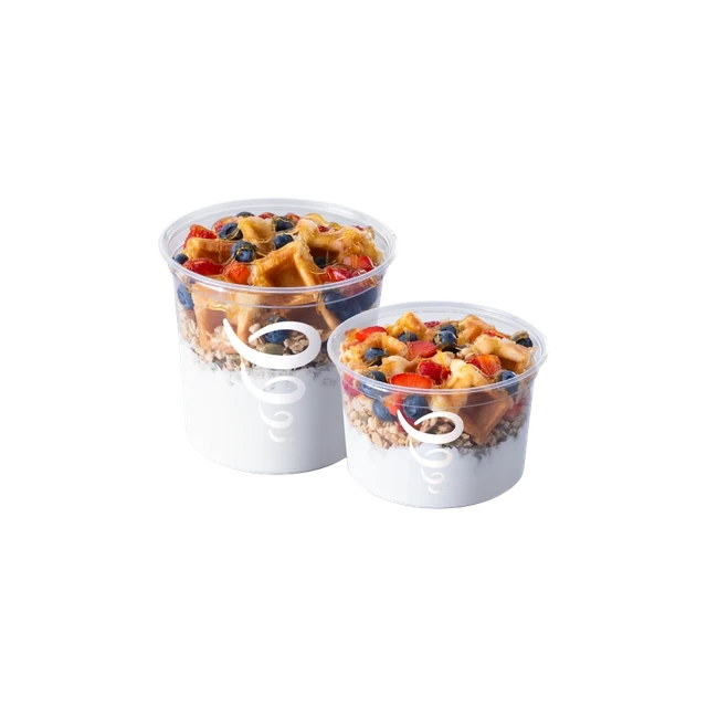 Coconut Whip Strawberry Blueberry Waffle Bowl (Regular)