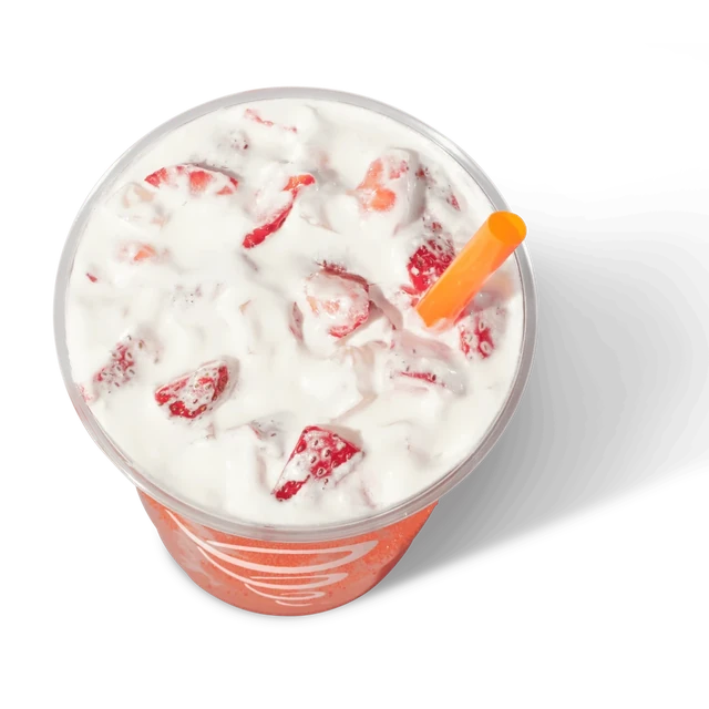 Peachberry Blast with Protein Cloud Whip