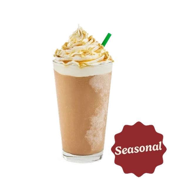 Frozen Apple Crisp Latte | Fall Coffee