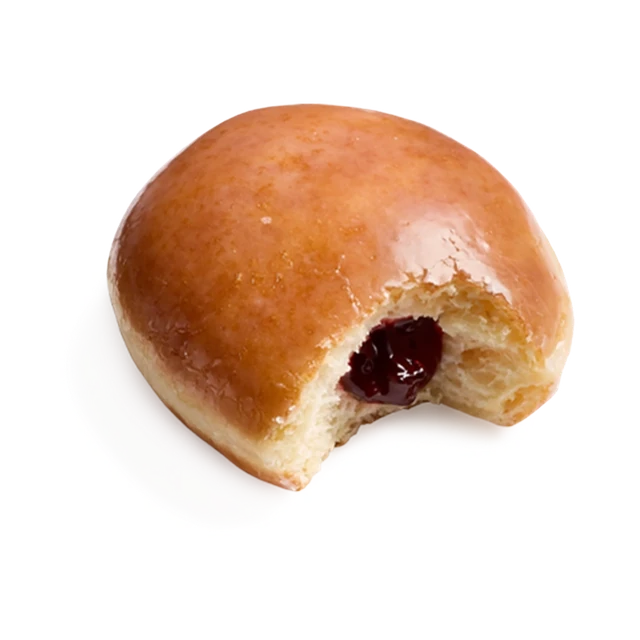 Original Glazed Raspberry Filled Doughnut