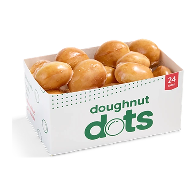 24 Count Original Glazed Doughnut Dots
