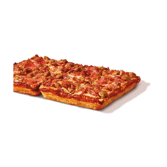 Detroit-Style Deep Dish 3 Meat Treat