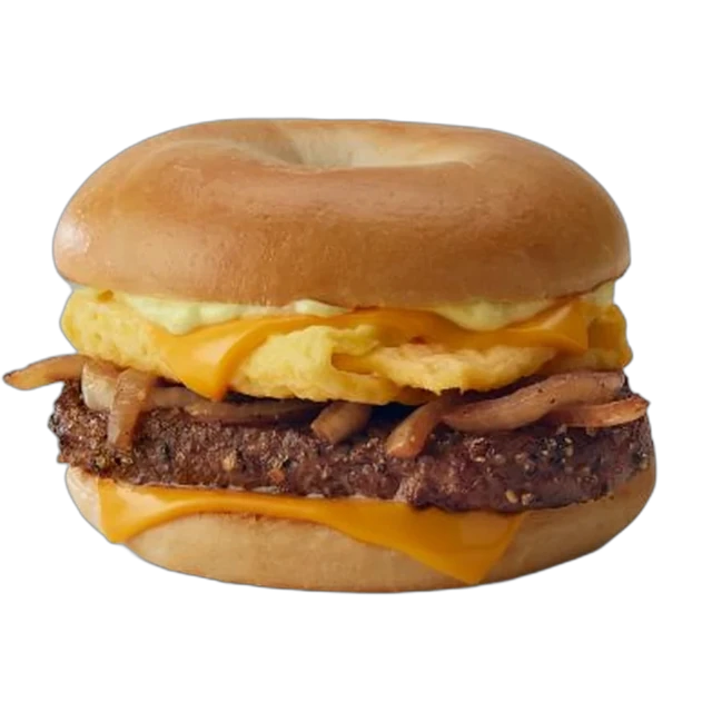 Steak, Egg & Cheese Bagel