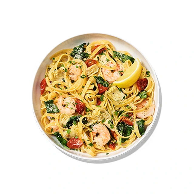 Lemon Garlic Shrimp Scampi