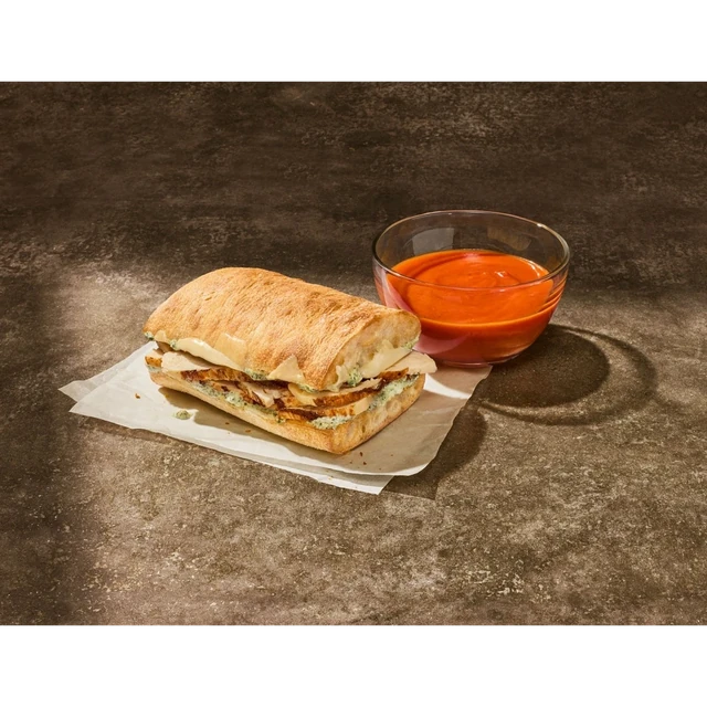 Half Chicken Pesto Ciabatta Dipper