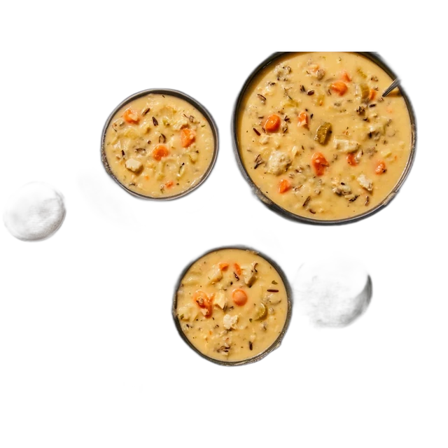 Cream of Chicken & Wild Rice Soup - Group