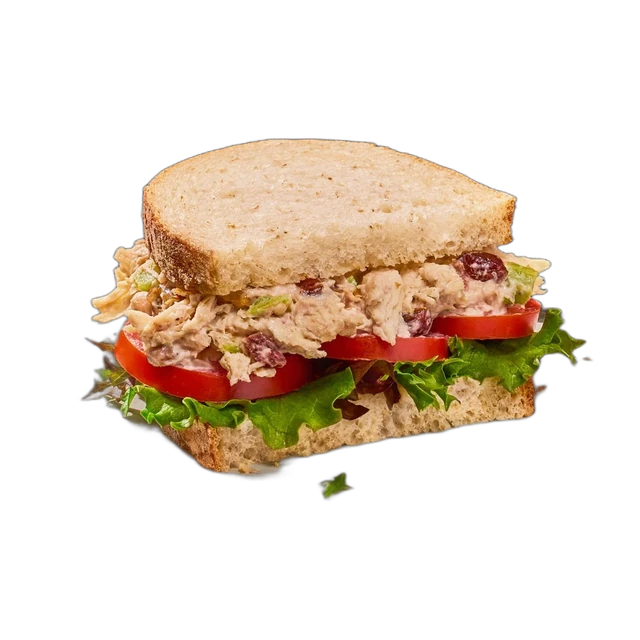 Cranberry Walnut Chicken Salad Sandwich (Half)