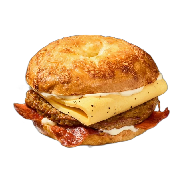 Farmhouse Duo Asiago Bagel Stack