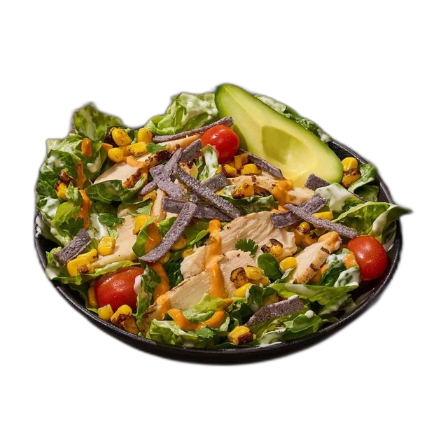 Half Southwest Chicken Ranch Salad