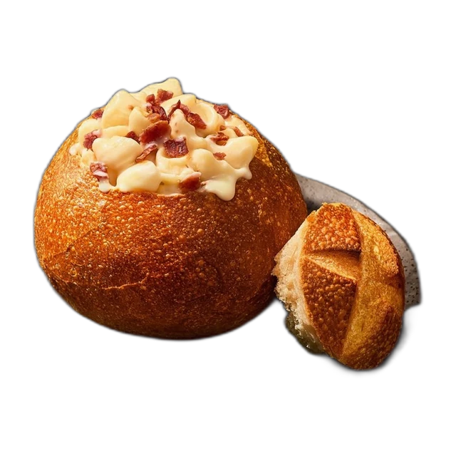 Bacon Mac & Cheese (Bread Bowl)
