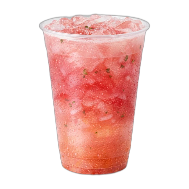 Strawberry Basil Lemonade Fresca